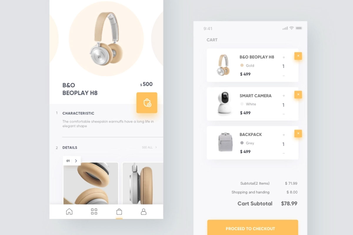 woocommerce e commerce design layout