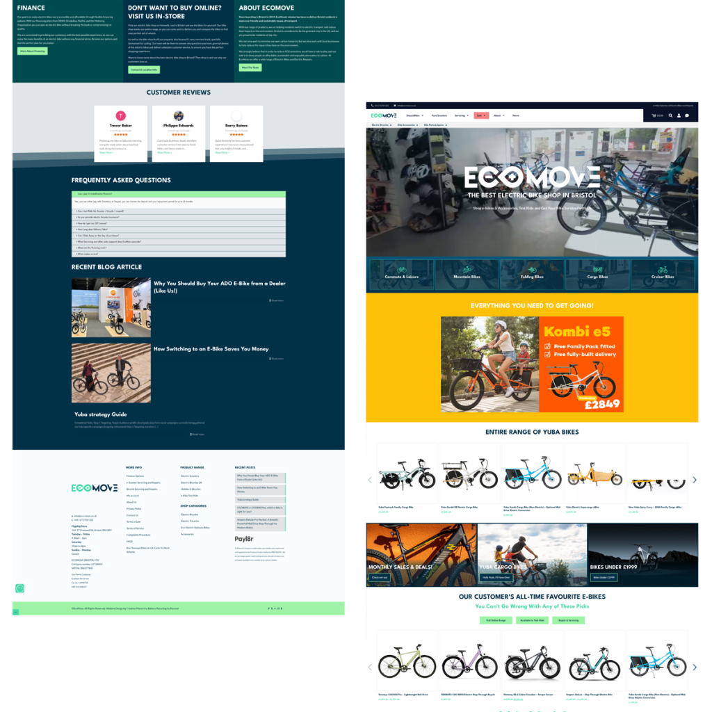ecomove portfolio web design ecomove portfolio web design