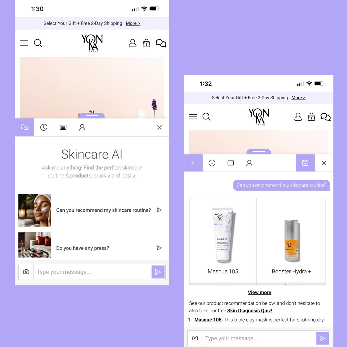 AI For E-Commerce Connections With Returning Shoppers via AI